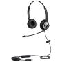 USB Telephone Headset with Noise Cancelling Nuance Dragon Dictation Microphone Computer PC Headset Dual Ear for Skype Chat, Online Learing, Conference Calls, Voice Chat, Softphones Call, Gaming etc
