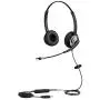 USB Telephone Headset with Noise Cancelling Nuance Dragon Dictation Microphone Computer PC Headset Dual Ear for Skype Chat, Online Learing, Conference Calls, Voice Chat, Softphones Call, Gaming etc