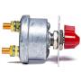 QuickCar Racing Products 55-010 Red 2-1/2'' High x 2-1/2'' Wide Handle Battery Master Disconnect Switch with Black Mounting Panel