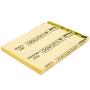 Rubbermaid Commercial Over-the-Spill Pad Station Tablet, Highly Absorbent, Slip-Resistant, ''Caution Wet Floor'', Yellow, 16.5'' x 14'' (FG425400YEL)