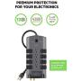 Belkin 12-Outlet Pivot-Plug Power Strip Surge Protector, 8ft Cord(4,320 Joules)