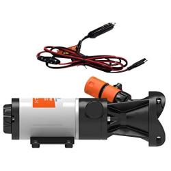 Fleurapance Quick Release Portable DC 12V RV Yacht Sewer Waste Water Sewage Pump Macerator Easily Water Cleaned