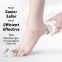 NågraCoola Electric Feet Callus Remover,Rechargeable Electronic Foot File|Callous Scrubber|Exfoliator| Grinder|Buffer|Smoother|Sander|Pedicure Kit,Professional Pedi Tool Best for Foot Care|Crack Heel