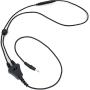 Williams AV FM 557 Large-Area Dual FM Plus and Wi-Fi Assistive Listening System with FM T55 Transmitter, (4) PPA R37N Receivers, (4) EAR 022 Earphones, (2) NKL001 Neckloops and IDP 008 ADA Wall Plaque
