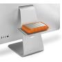Twelve South Backpack for iMac and Apple Displays | Hidden Storage Shelf for Hard Drives and Accessories (Silver)