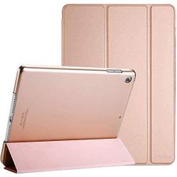 ProCase iPad 10.2 Case 2020 iPad 8th Generation / 2019 iPad 7th Gen Case, Slim Stand Hard Back Shell Protective Smart Cover Case for iPad 10.2 Inch -Rosegold