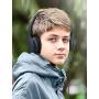 Kids Headphones, Mpow CHE2 Wired Headphones for Kids Teens, Children Headphones with Volume Limit, Foldable Adjustable On Ear Headphones for School, Travel, Compatible with Phones, Tablets, PC(Black)