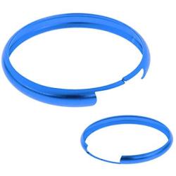 iJDMTOY Aqua Teal Finish Smart Key Fob Replacement Ring Compatible With 08-up Mini Cooper JCW R55 R56 R57 R58 R59 R60
