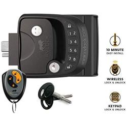 RVLock Key Fob and RH Compact Keyless Entry Keypad, RV/5th Wheel Lock Accessories