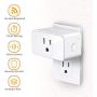 Smart Plug WiFi Outlet Work with Apple HomeKit, Siri, Alexa, Google Home, Refoss Smart Socket with Timer Function, Remote Control, No Hub Required, 16 A, 2 Pack