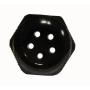 Morris 22244 Multi Conductor Cable Gland, Nylon, NPT Thread, 1'' Thread Size, 2 Holes, 0.252''-0.343'' Cable Size