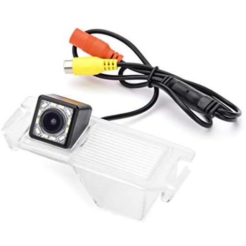 for Hyundai Genesis 2008~2013 Car Rear View Camera+12LED Back Up Reverse Parking Camera/Plug Directly