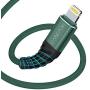 6ft iPhone Charger, 2 Pack Green Lightning Cable 6 Foot Nylon Braided USB Charging & Syncing Long iPhone Charger Cord 6 feet Compatible with iPhone Xs/XR/XS Max/X/7/7Plus/8/8Plus/6S/6SPlus…