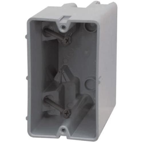 Device Box 1 Gang with Depth Adjustable, Heavy Duty 42lb (22.5/Cu)