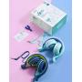 Kids Headphones with Microphone 2 Pack, Mpow CH8 Wired On Ear Headphones for Kids with 91dB Volume Limit, Online Schooling Headsets with Sharing Splitter for Boys Girls Children School Travel