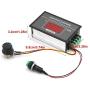 ICQUANZX DC Motor Speed Controller DC 6-60V 12V 24V 36V 48V 30A PWM ，(PWM) Speed Adjustable Stepless Governor Regulator, Motor Speed Controller with Start Stop Switch