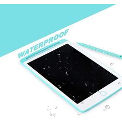 Richgv LCD Writing Tablet, 10 inches Electronic Graphic Tablet, Writing & Drawing Doodle Board with Memory Lock for Home, School,Office, Blue