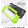 Mumba Dockable Case for Nintendo Switch, [Blade Series] TPU Grip Protective Cover Case Compatible with Nintendo Switch Console and Joy-Con Controller (Green)