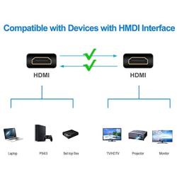 Rankie HDMI Cable, 4K Ready, 30AWG Nylon Braided, High-Speed HDTV Cable, Supports Ethernet, 3D, Audio Return, 6 Feet