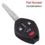 Heart Horse Keyless Entry Remote for Mitsubishi Eclipse Lancer Endeavor Galant Outlander No Chip 2007-2012 Uncut Blank Car Key Blade Fob Case Shell Button Pad Cover Repair Heart Horse Keyless Entry Remote for Mitsubishi Eclipse Lancer Endeavor Galant Outlander No Chip 2007-2012 Uncut Blank Car Key Blade Fob Case Shell Button Pad Cover Repair