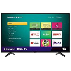 Hisense 32-Inch Class H4 Series LED Roku Smart TV with Alexa Compatibility (32H4F, 2020 Model)