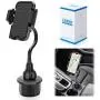 Car Cup Holder Phone Mount，Universal Smart Adjustable Automobile Car Phone Mount for iPhone 12 Mini PRO/Max/11 X/XR/8/7 Plus Samsung Galaxy S20/S10/S9 Note Nexus Sony,HTC,Huawei and All Smartphones