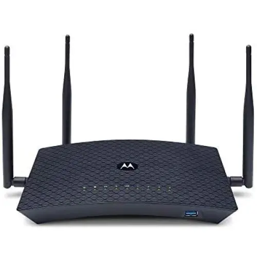 MOTOROLA AC2600 4x4 WiFi Smart Gigabit Router with Extended Range, Model MR2600