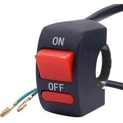Taiss Motorcycle Bicycle Handlebar On Off Push Button Switch U5 U7 U2 Motorcycles Scooter Electrombile Motorbike Light Tuning Part with 22in Connect Line F009