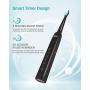 Initio Sonic Electric Toothbrush, 5 Modes with Smart Timer, 8 Brush Heads & Travel Case Included, Rechargeable Toothbrush, Oral Care Whitening Toothbrush