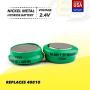 TV Ears 5.0 Rechargeable NiMH Headset Replacement Battery Replaces 40810 Fits 5.0 TV Ears Version ONLY Assembled in USA
