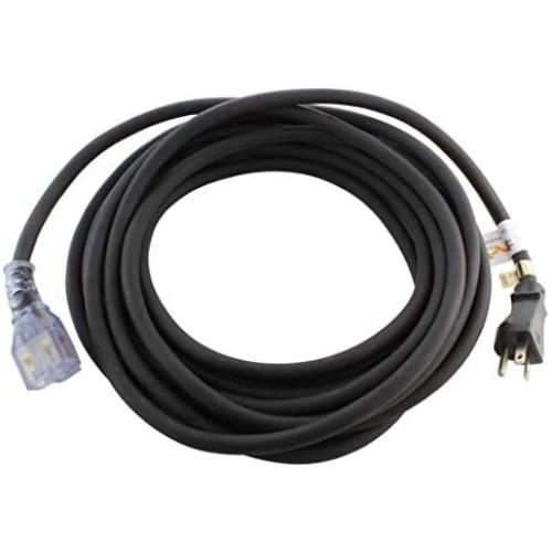 AC WORKS Heavy Duty Durable Extension Cord (50FT NEMA 5-20 20A 125V)