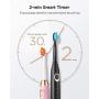 Fairywill Dual Sonic Electric Toothbrushes for Adults & Teens - 8 Brush Heads 2 Travel Cases Included, 5 Modes with Smart Timer, Rechargeable Whitening Toothbrush USB Charging Lasts 30 Days