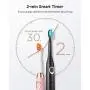 Fairywill Dual Sonic Electric Toothbrushes for Adults & Teens - 8 Brush Heads 2 Travel Cases Included, 5 Modes with Smart Timer, Rechargeable Whitening Toothbrush USB Charging Lasts 30 Days