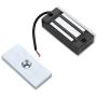 DC 12V Electromagnetic Locks Alluminum Electronic Magnetic Door Lock with 60kg Linear Pull for Access Control