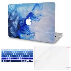 LuvCase 3 in 1 Laptop Case Compatible with MacBook Pro 13'' (2016-2020) +/- Touch Bar A2159/A1989/A1706/A1708 Hard Shell Cover, Keyboard Cover & Screen Protector (Mist 12)