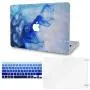 LuvCase 3 in 1 Laptop Case Compatible with MacBook Pro 13'' (2016-2020) +/- Touch Bar A2159/A1989/A1706/A1708 Hard Shell Cover, Keyboard Cover & Screen Protector (Mist 12)