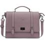 Briefcase for Women, 15.6 17 Inch Laptop Bag Business Work Bag Crossbody Bags College Satchel Purse with Professional Padded Compartment for Tablet Notebook Ultrabook, purple