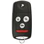 KeylessOption Keyless Entry Remote Fob Ignition Car Flip Key for Acura TL, TSX MLBHLIK-1T