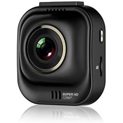 PAPAGO Car Dash Camera GoSafe 535 Super HD Dash Cam 1296P Car DVR, Car Cam, Night Vision,Free 8GB Micro SD Card GS5358G, Black