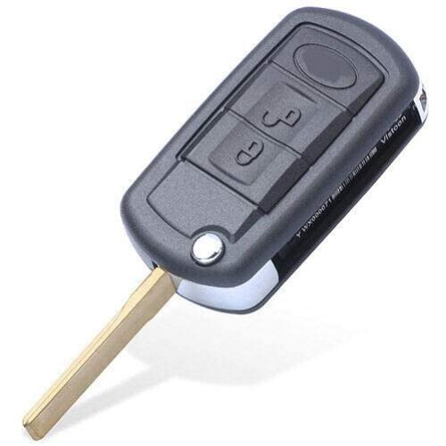 Keyecu Replacement Modified Flip Remote Car Key Fob 3 Button 315/433MHz ID44 for Range Rover Sport 2002-2006 FCC ID:LX8FZV