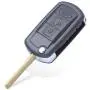Keyecu Replacement Modified Flip Remote Car Key Fob 3 Button 315/433MHz ID44 for Range Rover Sport 2002-2006 FCC ID:LX8FZV