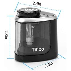 Electric pencil sharpener battery powered pencil sharpener for colored pencils，High-Speed Operated Automatic and Manual pencil sharpener for kids ，for Home School Office Classroom Kids and Adults