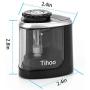 Electric pencil sharpener battery powered pencil sharpener for colored pencils，High-Speed Operated Automatic and Manual pencil sharpener for kids ，for Home School Office Classroom Kids and Adults