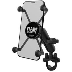 RAM MOUNTS RAM-B-149Z-UN10U RAM X-Grip Large Phone Mount with Handlebar U-Bolt Base