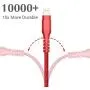 Boreguse Lightning Cable 4Pack [2x3Ft 2x6Ft] MFi Certified Nylon Braided Charger Cable for iPhone Xs Max, XR, X, 8, 7 Plus, 6, 6s, 6 Plus, 5, 5c, 5s, SE(Red)