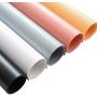 Meking 20x39 Inch PVC Backdrop for Cosmetic, Food, Jewelry Photography Studio Photo Waterproof Background, Matte 5 Color Set - White+Black+Gray+Pink+Orange