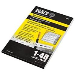 Klein Tools 56250 Wire Marker Book, 1-48