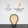 SYLVANIA 40821 LED A19 60W Equivalent, Efficient 8.5W, Soft White Color Temperature 2700K, 8 Pack
