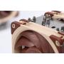 Noctua NH-U12A, Premium CPU Cooler with High-Performance Quiet NF-A12x25 PWM Fans (120mm, Brown)