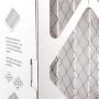 Envirowise 25.5'' x 20'' x 4.7'' Quikbox Filter Media 2-Pack, MERV 11